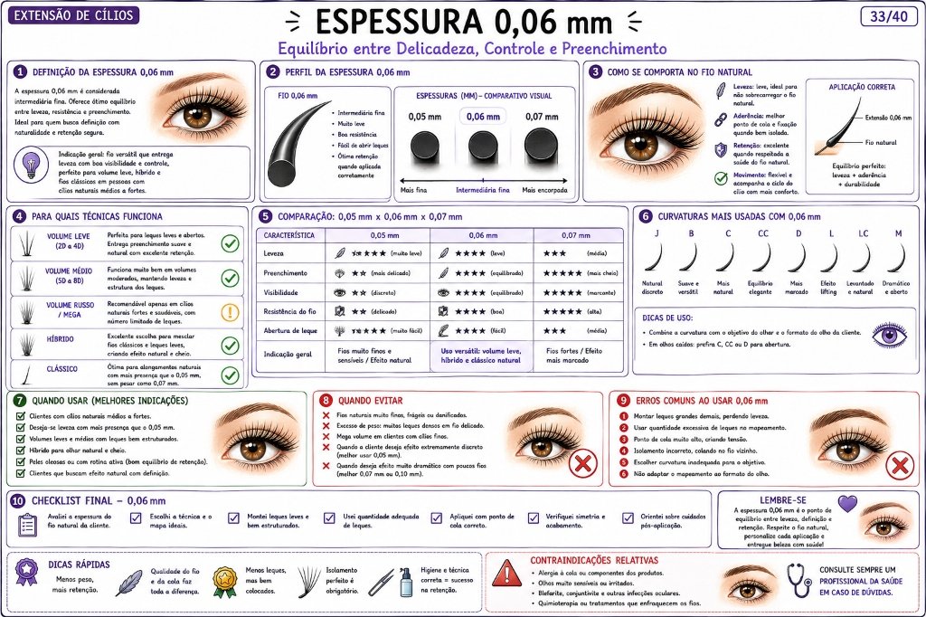 Ficha Visual Espessura 0,06 mm - Equilíbrio e Preenchimento