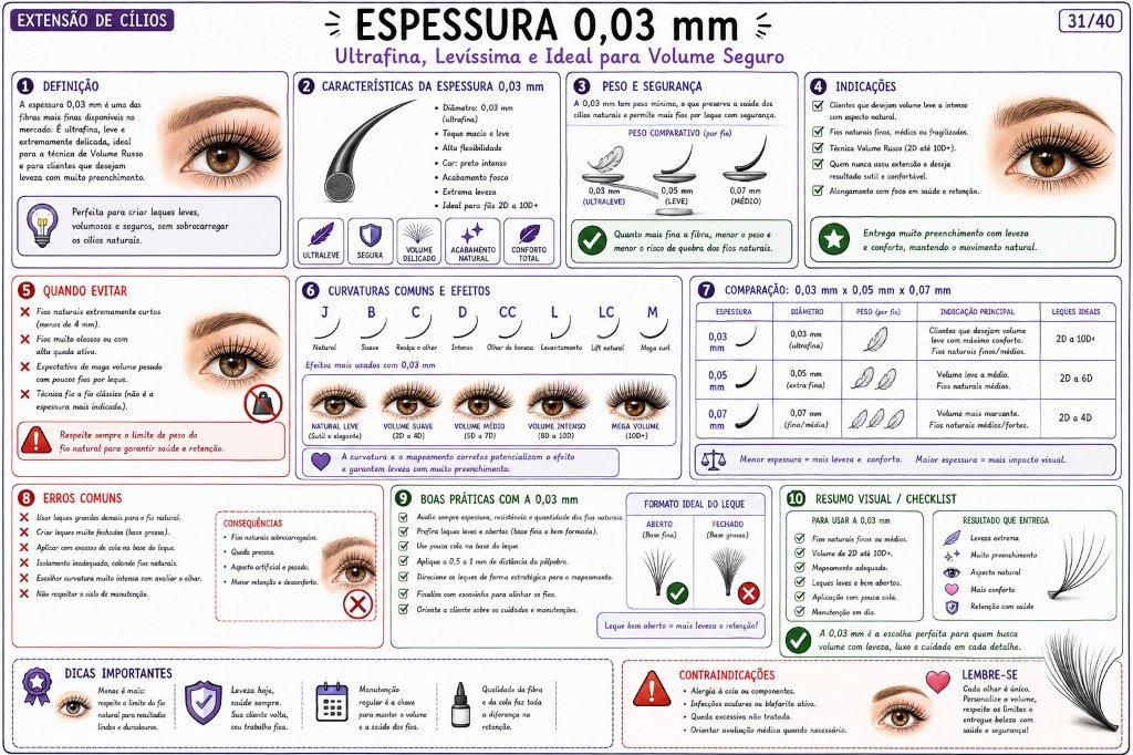Ficha Visual Espessura 0,10 mm - Definição e Presença Visual